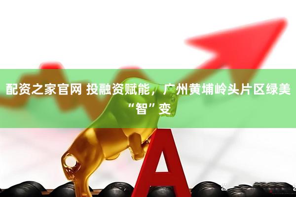 配资之家官网 投融资赋能，广州黄埔岭头片区绿美“智”变